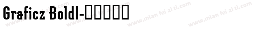 Graficz BoldI字体转换